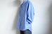 画像16: FOLL       washed broad daily shirt・blue (16)