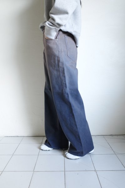 画像11: FOLL       indigo layer dye wardrobe jeans・brown
