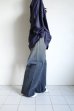 画像12: FOLL       washed broad daily shirt・navy (12)