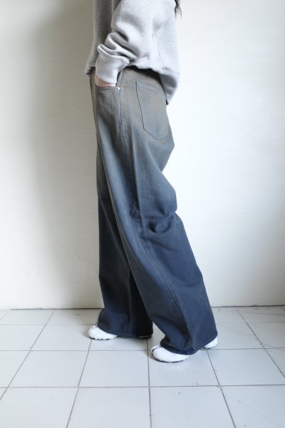 画像12: FOLL       indigo layer dye wardrobe jeans・camel