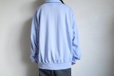 画像14: FOLL       superfine cotton sweat halfzip・blue