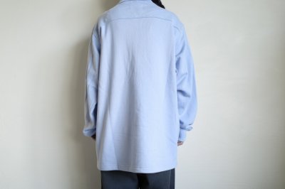 画像14: FOLL       superfine cotton sweat shirt blouson・blue