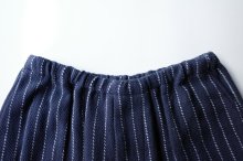 他の写真1: FOLL       khadi cotton stripe pants・navy