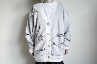 画像10: LITTLE BEDROOM       damage alert cardigan