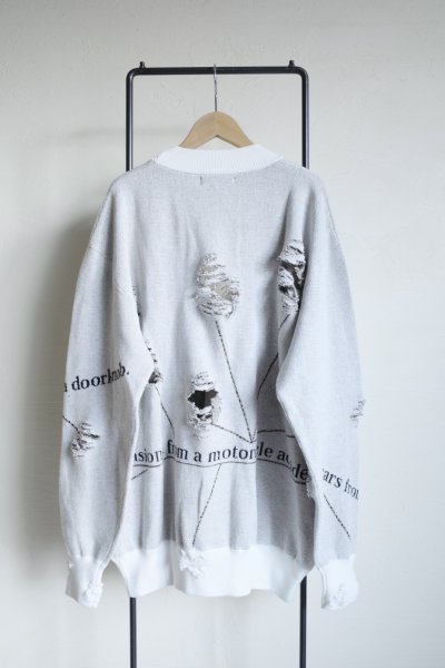 画像3: LITTLE BEDROOM       damage alert cardigan