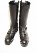 画像2: black means 　Leather Strap Boots・ブラック (2)