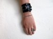 画像6: PEEL&LIFT       leather wrist strap レザーリストバンド・black (6)