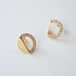 画像1: revie objects 〈BREAK〉 ●pearl earrings (1)