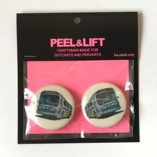 PEEL&LIFT marx badge マルクスバッチ・ブルー - tity