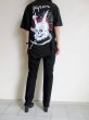 画像9: black means 　oni_skull T-shirts・ブラック (9)