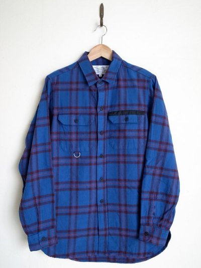 画像1: PEEL&LIFT        tartan flannel work shirt エリオットタータンネルシャツ