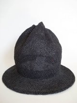 black means blackmeans ハット　八咫烏 black means blackmeans ハット 八咫烏