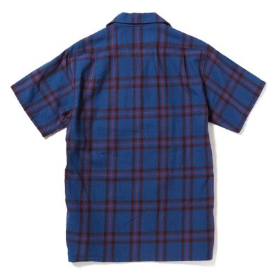 画像1: PEEL&LIFT        tartan open collar shirt エリオットタータンオープンカラーシャツ