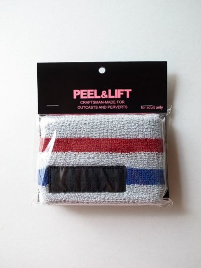 画像1: PEEL&LIFT        towelling wristband リストバンド・トリコカラー