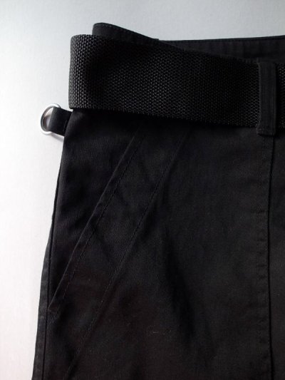 画像2: PEEL&LIFT        black satin bondage trousers modern ブラックボンテージトラウザース