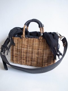 激安直営店 ebagos エバゴス 牛ソフトボディバッグバスケット - tity バッグ