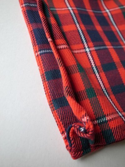 画像3: PEEL&LIFT       pocket apron エプロンポーチ・red tartan