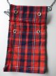 画像5: PEEL&LIFT       chain pouch チェーンポーチ・red tartan (5)