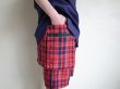 画像9: PEEL&LIFT       pocket apron エプロンポーチ・red tartan (9)