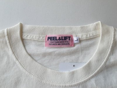 画像2: PEEL&LIFT        H.M.P. tee プリントTシャツ・ホワイト