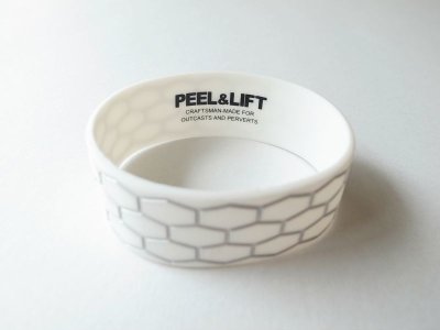 画像2: PEEL&LIFT        tire tread wristband リストバンド・white
