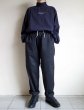 画像13: RELAX FIT       リラックスフィット ”SATISFACTION ALWAYS SLACKS”グッドイナフパンツ・ブラック (13)