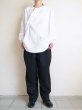画像16: SOSHI OTSUKI       ソウシオオツキ KIMONO BREASTED THERMAL・WHITE (16)