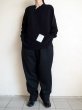 画像16: SOSHI OTSUKI       ソウシオオツキ KIMONO BREASTED THERMAL・BLACK (16)