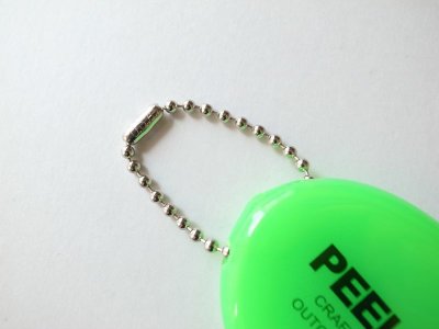 画像3: PEEL&LIFT         vinyl coin holder ロゴ入りコインケース・ネオングリーン