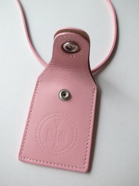 画像2: black means　 お守りケースネックレス・ピンク (2)