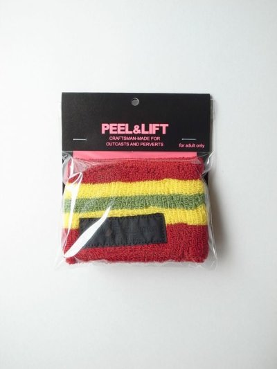 画像1: PEEL&LIFT        towelling wristband リストバンド・ラスタ