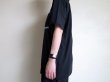 画像3: PEEL&LIFT        marx pocket tee shirt マルクスパッチポケット付きTシャツ・ブラック (3)