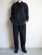 画像16: SOSHI OTSUKI       ソウシオオツキ HANGING EVENING SHIRTS・BLACK (16)