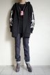 画像13: black means　 ×Kazumichi Maruoka ZIP UP HOODIE・XXL (13)