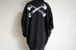 画像10: black means　 ×Kazumichi Maruoka CREWNECK SWEATSHIRT (10)