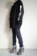 画像10: black means　 ×Kazumichi Maruoka ZIP UP HOODIE・XXL (10)