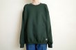 画像5: RELAX FIT       リラックスフィット ”MUFF POCKET CREW SWEAT”スウェットシャツ・グリーン (5)