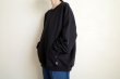 画像12: RELAX FIT       リラックスフィット ”MUFF POCKET CREW SWEAT”スウェットシャツ・ブラック (12)