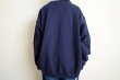 画像7: RELAX FIT       リラックスフィット ”MUFF POCKET CREW SWEAT”スウェットシャツ・ネイビー (7)