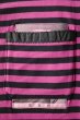 画像2: PEEL&LIFT        stripe marx pocket tee shirt マルクスパッチポケット付ボーダーTシャツ・ピンクxブラック (2)