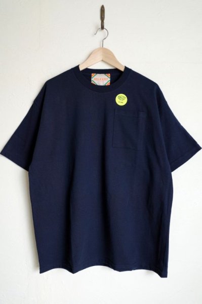 画像1: RELAX FIT       リラックスフィット ”POCKET T－SHIRT”・ネイビー (1)