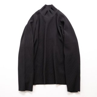 stein OVERSIZED GRADATION PLEATS JACKET・BLACK - tity