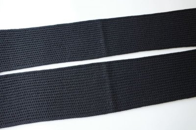画像3: sulvam       サルバム ”slach knit scarf”スリット入りニットスカーフ・ブラック