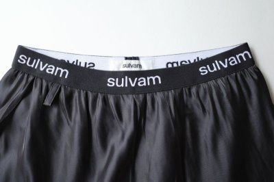 画像1: sulvam       サルバム ”mens skirt leggings”スカート付レギンスパンツ