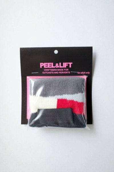 画像1: PEEL&LIFT        towelling wristband リストバンド・グレイ