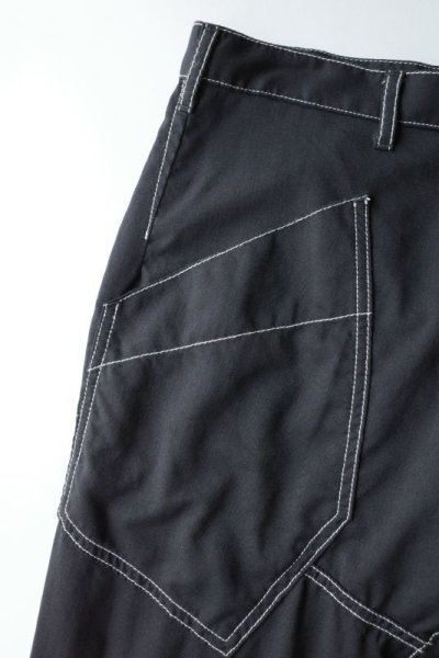 画像3: sulvam       サルバム ”chain stitch patchwork pants”チェーンステッチパッチワークパンツ
