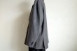 画像10: stein       OVERSIZED SINGLE BREASTED JACKET・DARK GREY (10)