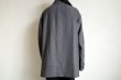 画像11: stein       OVERSIZED SINGLE BREASTED JACKET・DARK GREY (11)