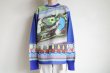 画像12: WATARU TOMINAGA       polyester knit sweater・blue yellow (12)
