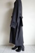 画像2: stein       OVERSIZED DOUBLE BUTTON COAT・SHADE CHARCOAL (2)